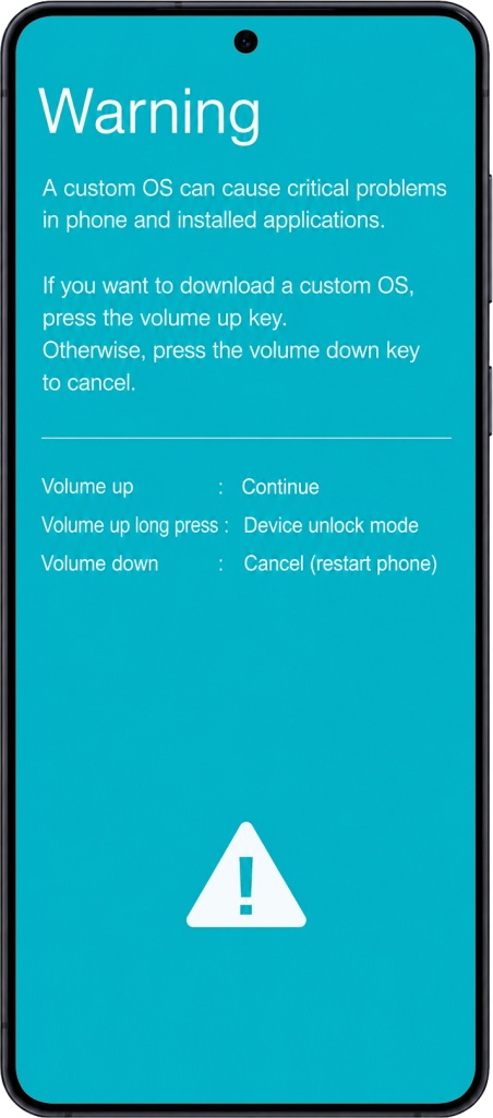 Samsung Download mode on modern devices