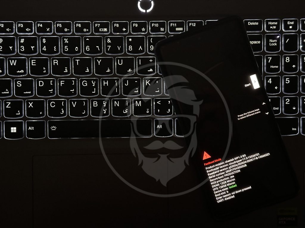 إدخال هاتف بكسل إلى وضع bootloader (أو Fastboot Mode)